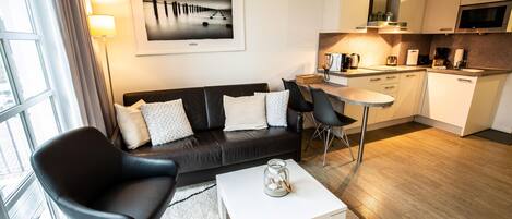 TV, DVD player, stereo