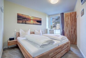 1 makuuhuone, silitysrauta/-lauta, ilmainen Wi-Fi, vuodevaatteet