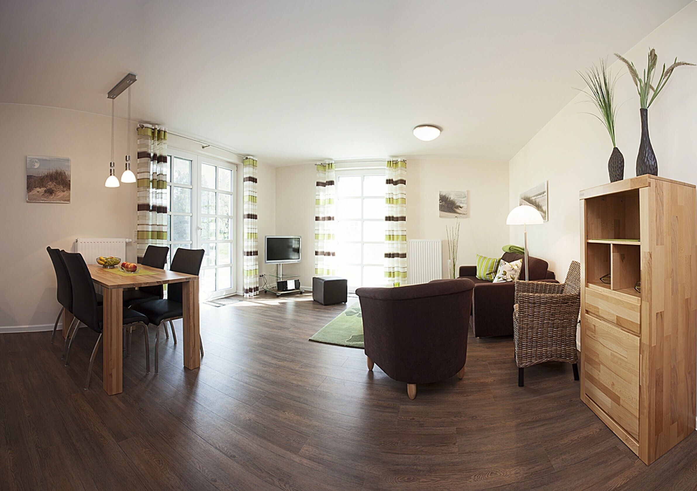 Televisión, libros, estéreo