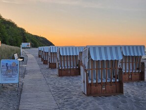 Beach nearby - Luxury vacation apartment BQ0440 in the Bernsteinquartier Kölpinsee with sauna & beach chair (Kölpinsee)