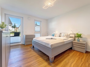 1 bedroom, free WiFi, bed sheets - Luxury vacation apartment BQ0440 in the Bernsteinquartier Kölpinsee with sauna & beach chair (Kölpinsee)
