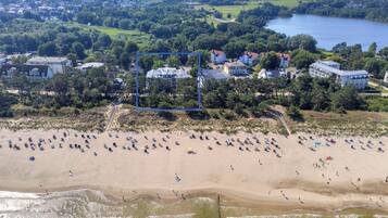 Aan het strand