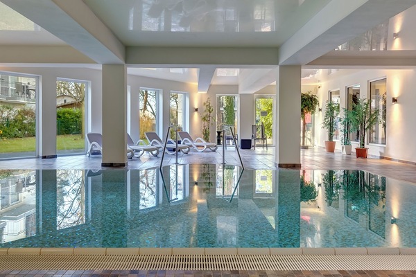 Indoor pool, a heated pool