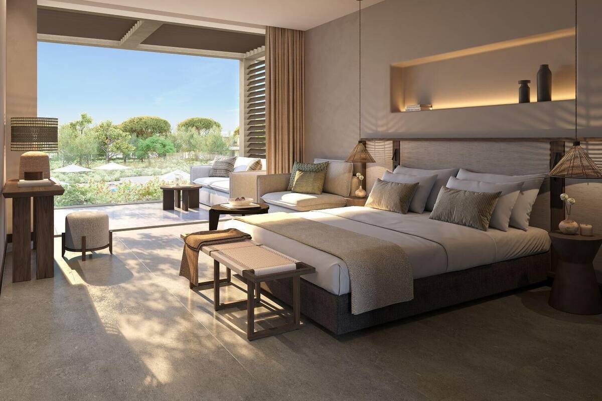 Chambre Double Supérieure, balcon, vue piscine