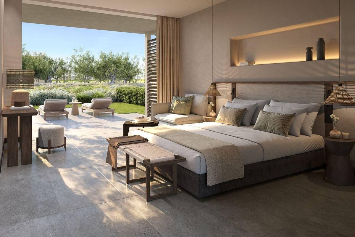 Chambre Double Supérieure, vue jardin