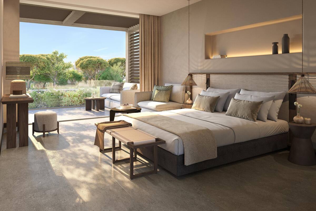Chambre Double Supérieure, balcon, vue jardin