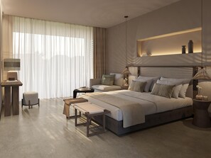 1 chambre, coffre-fort, système d’insonorisation