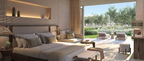 Family Room, Garden View | In-room safe, soundproofing, free WiFi