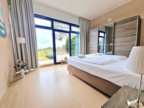 2 sovrum och sängkläder