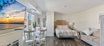 Beachfront Boardwalk 1BR w/ Pool and Parking