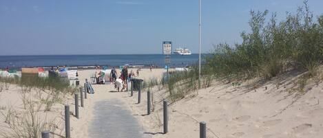 بالقرب من الشاطئ