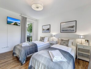2 chambres, Wi-Fi gratuit, draps fournis