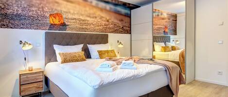 2 Schlafzimmer, Bügeleisen/Bügelbrett, kostenloses WLAN, Bettwäsche