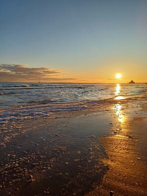 Accommodatie ligt op het strand