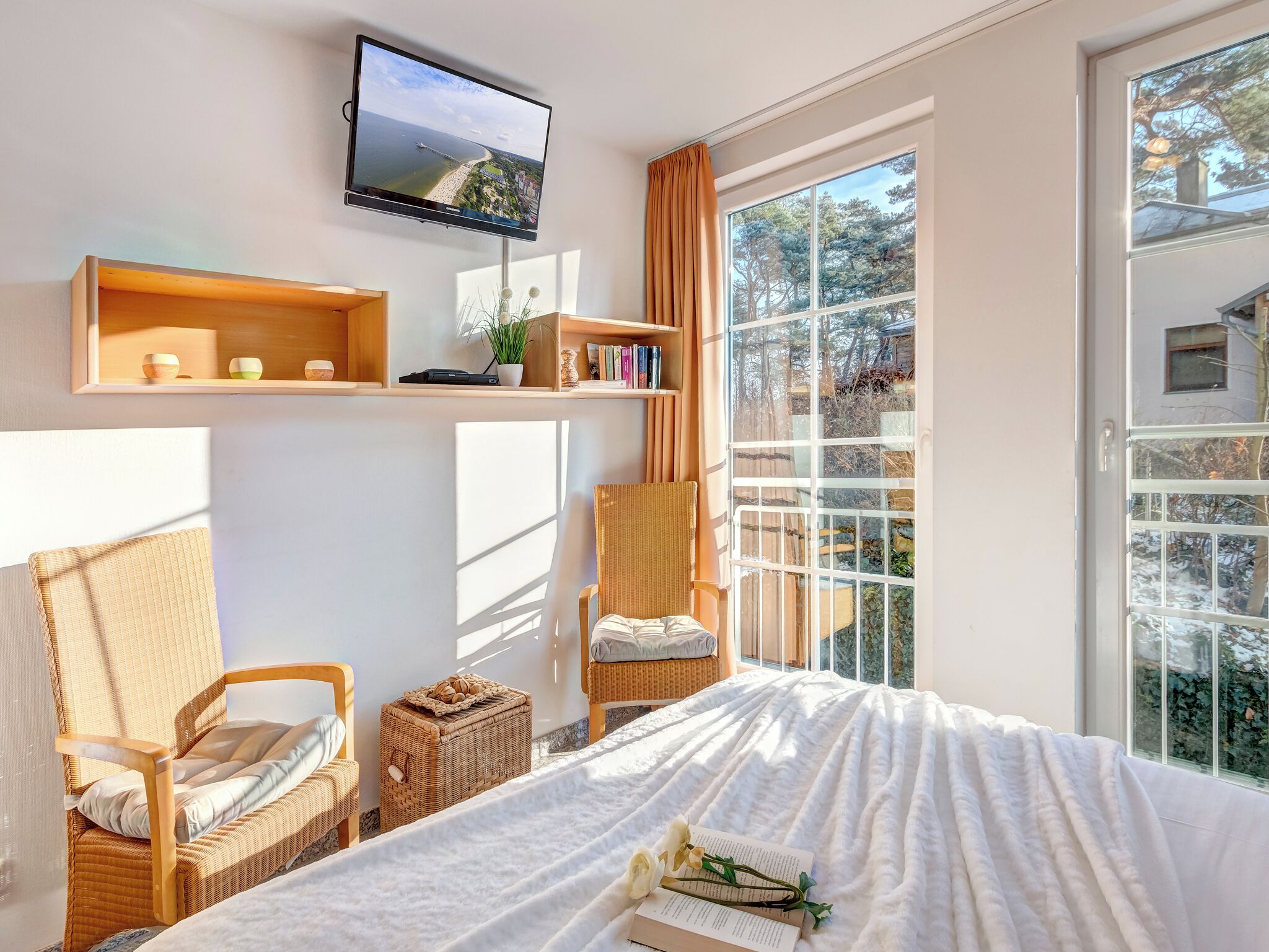 2 Schlafzimmer, Bügeleisen/Bügelbrett, kostenloses WLAN, Bettwäsche