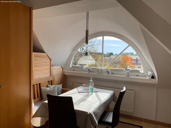 Dining - Welcome to Villa Exss apartment 7 "Harmonie" in the seaside resort of Bansin! (Bansin)