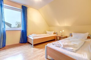 3 chambres, Wi-Fi gratuit, draps fournis