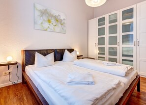 1 Schlafzimmer, kostenloses WLAN, Bettwäsche