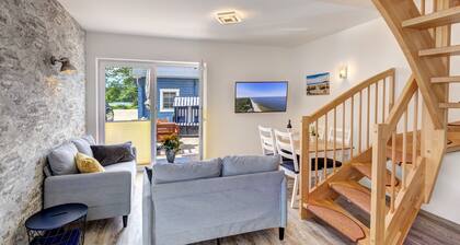 Vacation apartment Strandkörv with sauna, terrace & 150 m to the sandy beach in Loddin
