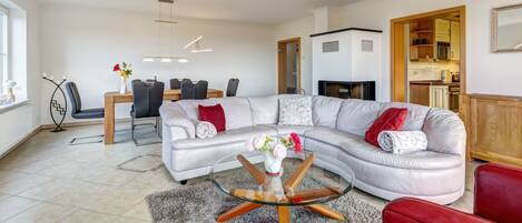 TV, peis og stereoanlegg