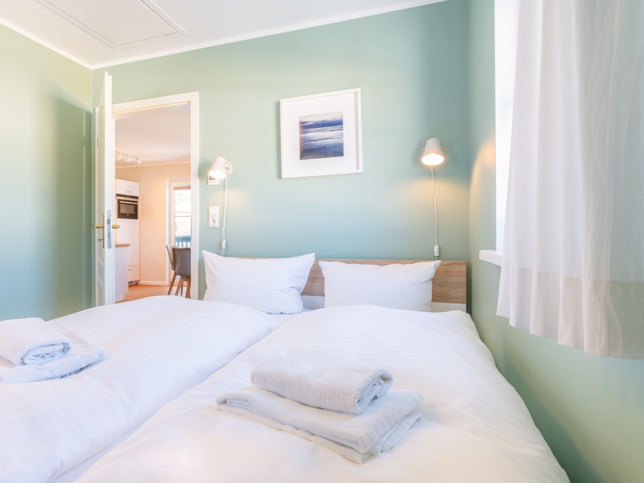 1 Schlafzimmer, kostenloses WLAN, Bettwäsche