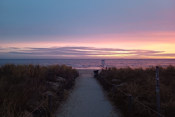 Tæt på stranden