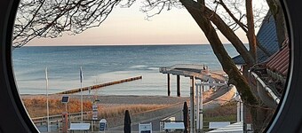 Sea view apartment 222 with sea view, balcony and 30 m to the sandy beach