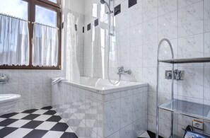 Hair dryer, towels