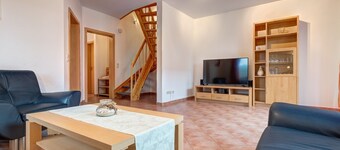 Vacation home Seestern in Karlshagen: space for 6, WLAN and private parking space