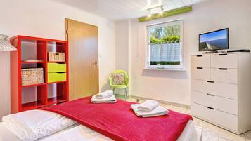 1 Schlafzimmer, kostenloses WLAN, Bettwäsche