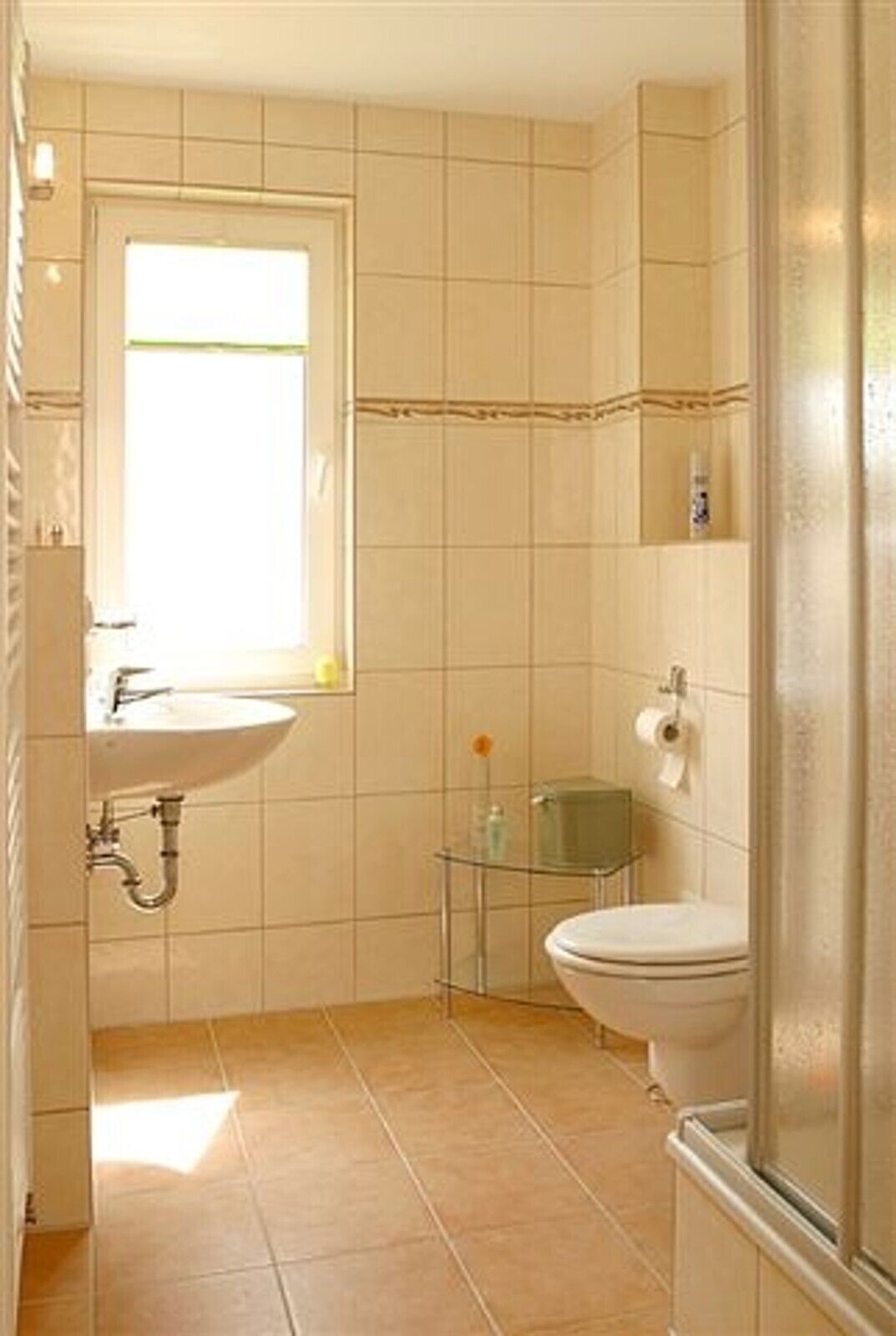 Shower, towels