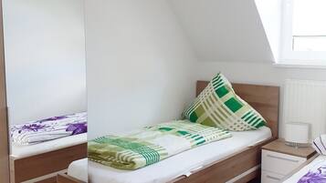 2 Schlafzimmer, kostenloses WLAN, Bettwäsche