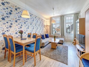 TV - Welcome to the Malve 7 vacation apartment in the Baltic seaside resort of Bansin on Usedom! (Bansin)