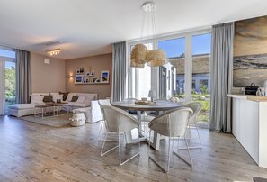 TV, peis og stereoanlegg