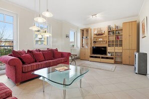 TV, DVD player, stereo