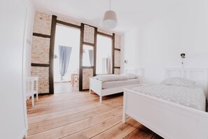 2 chambres, lit parapluie, Wi-Fi gratuit