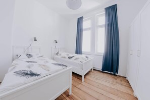 2 chambres, lit parapluie, Wi-Fi gratuit
