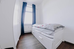 2 sovrum, resesäng och gratis wi-fi