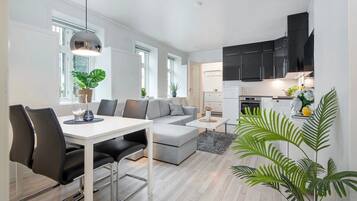 Departamento Deluxe | Área de sala de estar