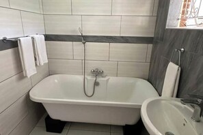 Een douche, een haardroger