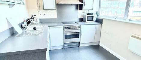Microwave, oven, dishwasher