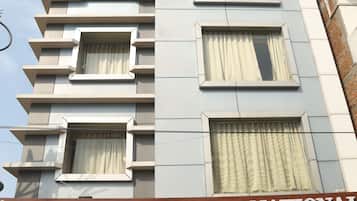 Voorkant van accommodatie