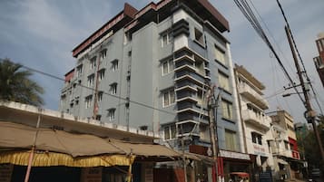Façana frontal de l'allotjament