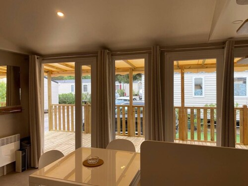 Mobilhome - 8pers - 100m from the beach - Fully equipped