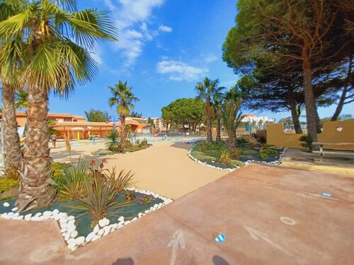 Mobilhome - 8pers - 100m from the beach - Fully equipped