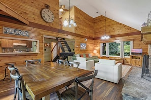 Signature Cabin, 3 Bedrooms, Non Smoking, Kitchen | In-room dining - River Oasis (Sevierville)