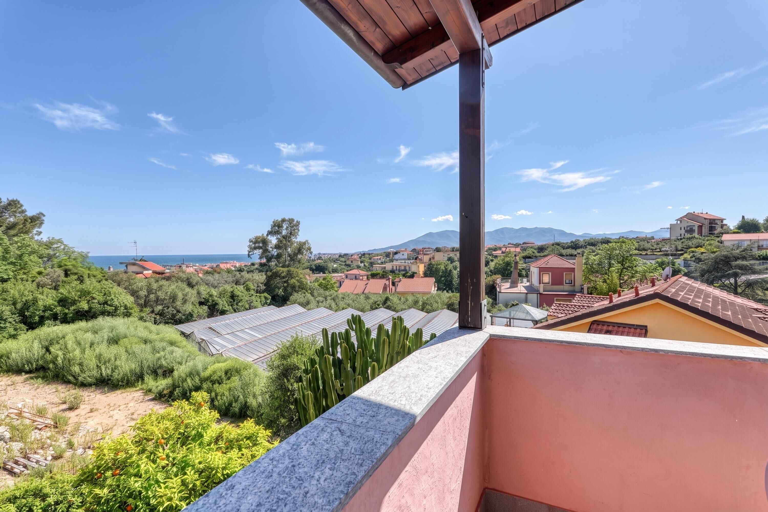 Familienapartment, 2 Schlafzimmer, Terrasse, Bergseite (Sea Garden - T6 with parking) | Terrasse/Patio