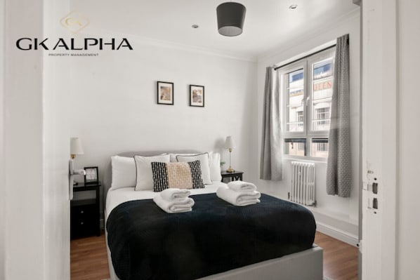 2 Schlafzimmer, Bügeleisen/Bügelbrett, kostenloses WLAN, Bettwäsche