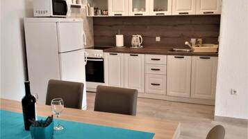 Apartment (Standard Two Bedroom Apartment with T) | Private kitchen | Fridge