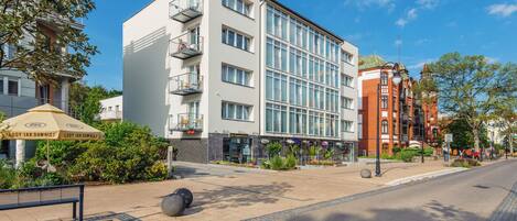 Façade de l’hébergement